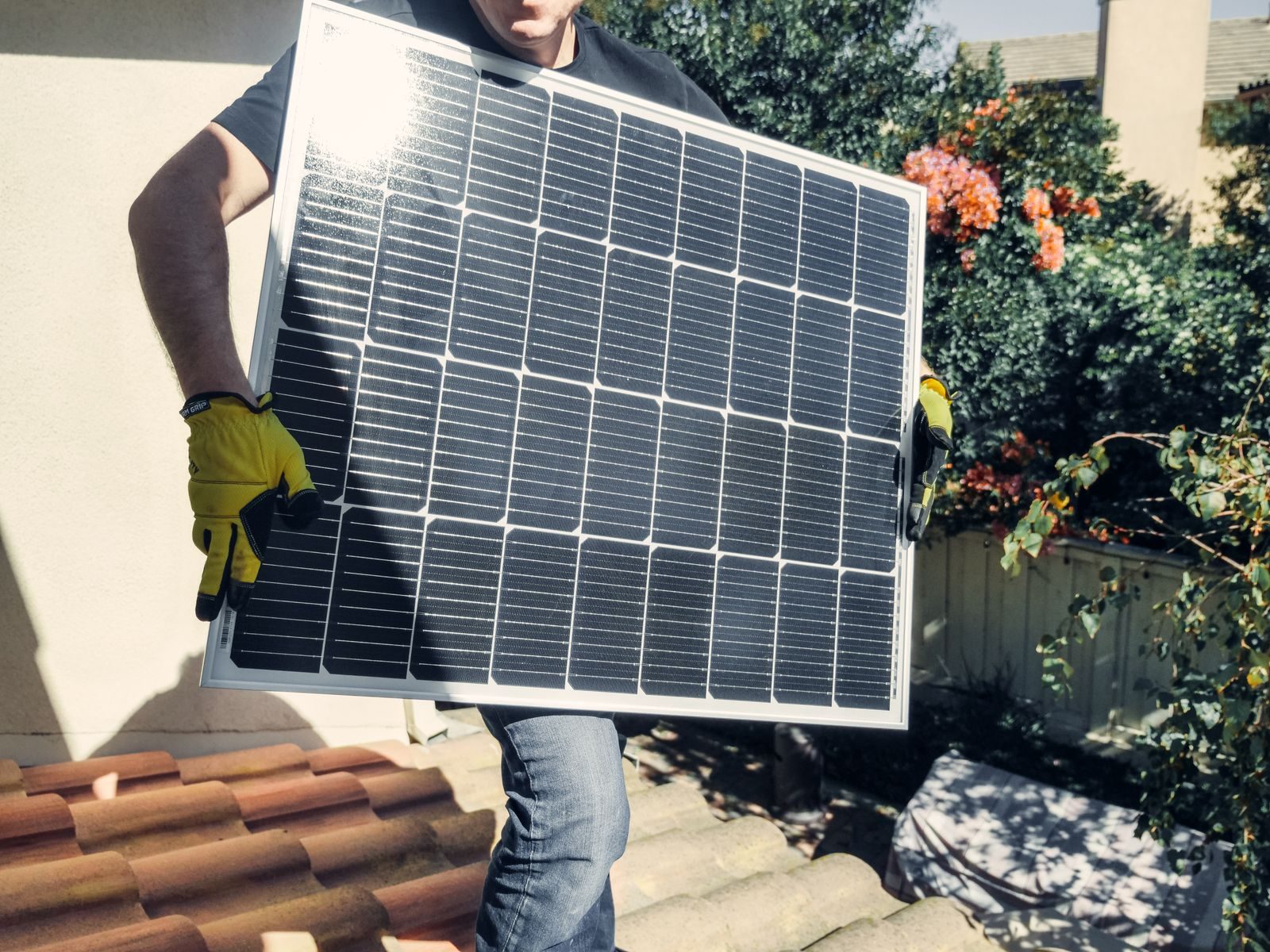 Battery Storage — field photo of Spark Bright Electric work