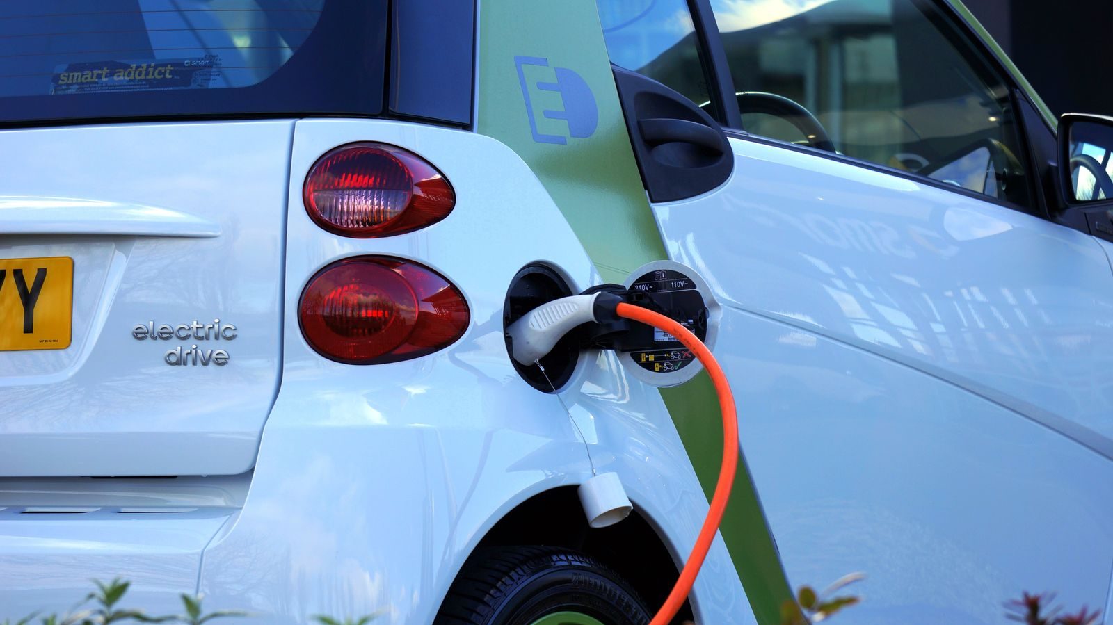 EV Charger Installation — field photo of Spark Bright Electric work