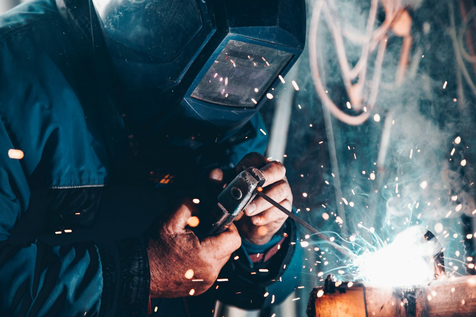 Generators — field photo of Spark Bright Electric work