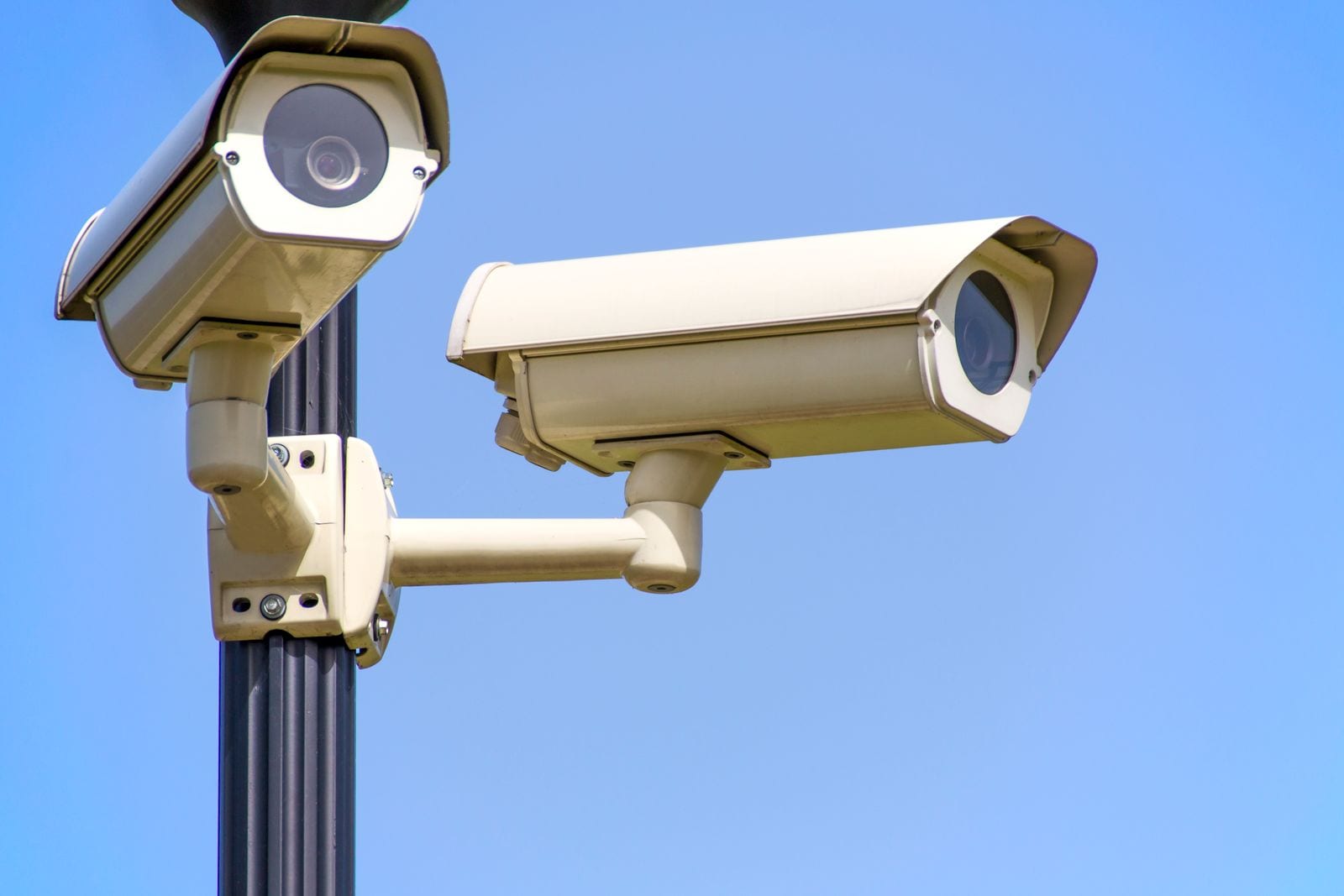 Security System Installation — field photo of Spark Bright Electric work